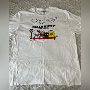 Sanrio Hello Kitty & Friends Bus Stop Size T-shirt Size XL